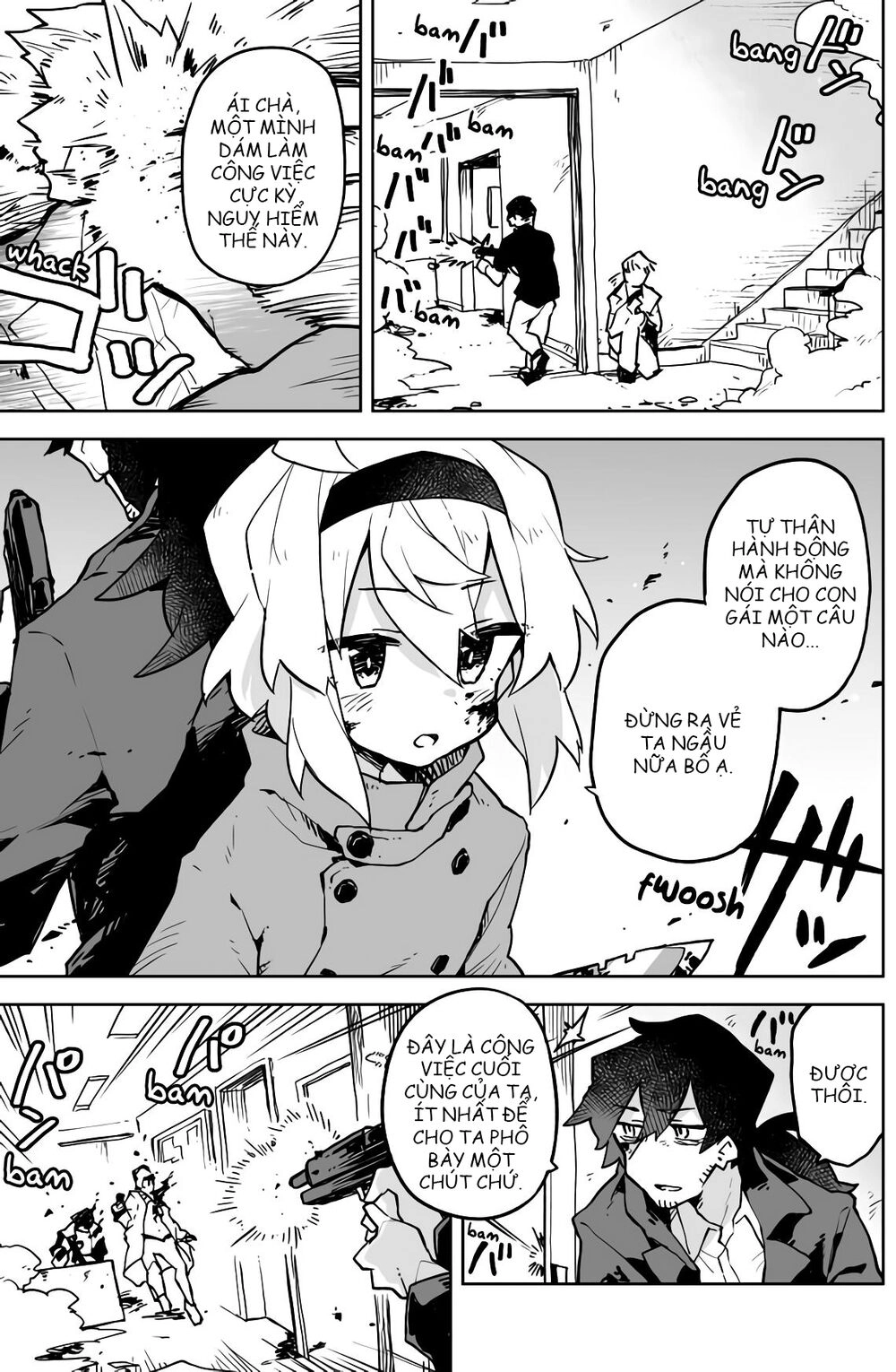 The Story Of A Terrifying Hitman And A Little Girl Chapter 9 - 1