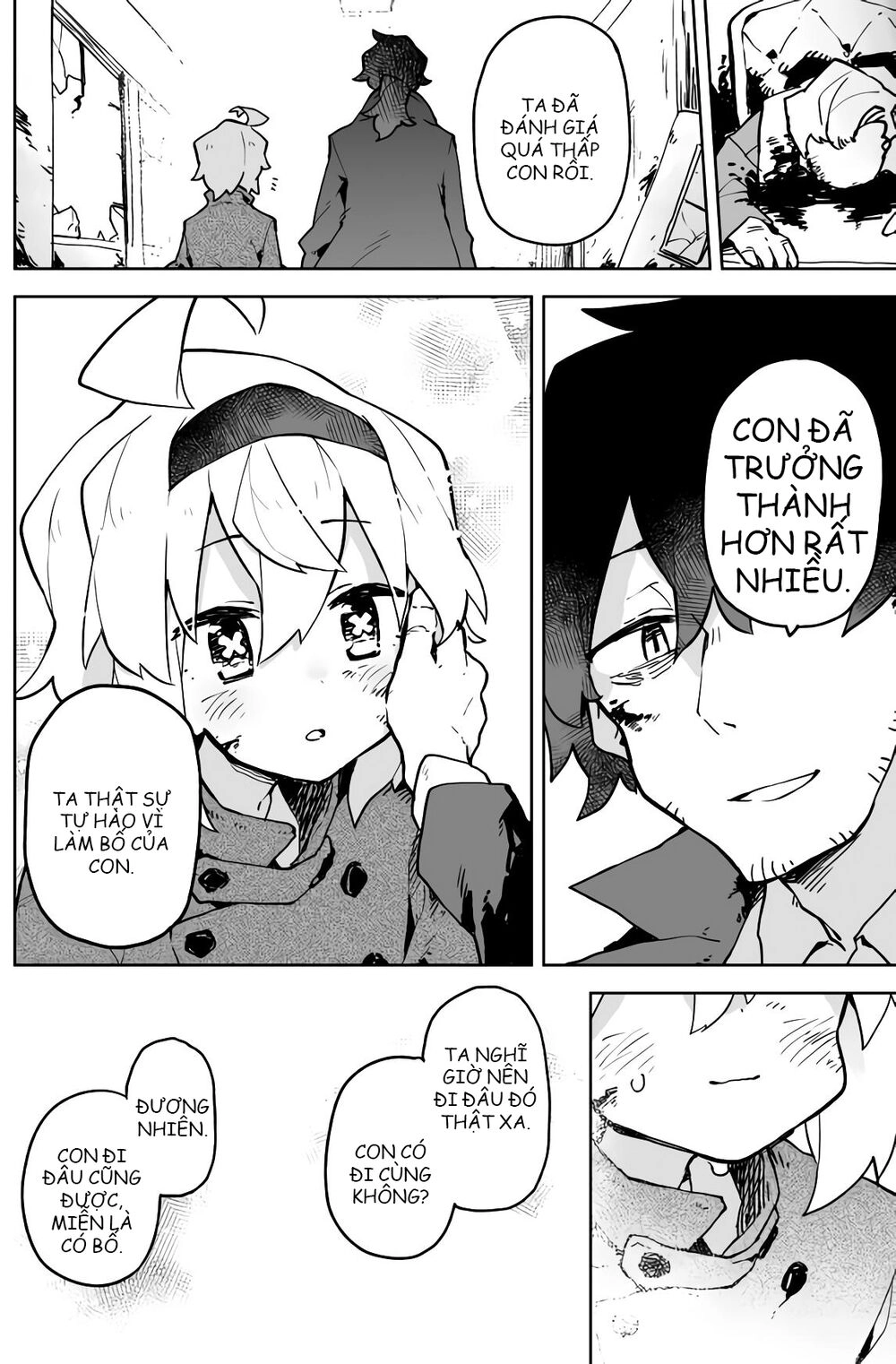 The Story Of A Terrifying Hitman And A Little Girl Chapter 9 - 4