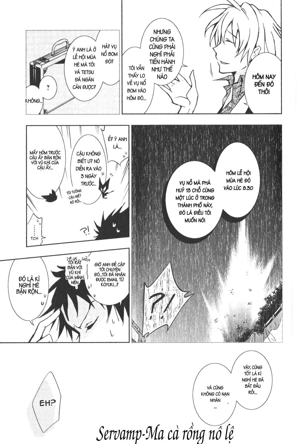 Hấp Huyết Quỷ Bộc Nhân Chapter 13 - 16