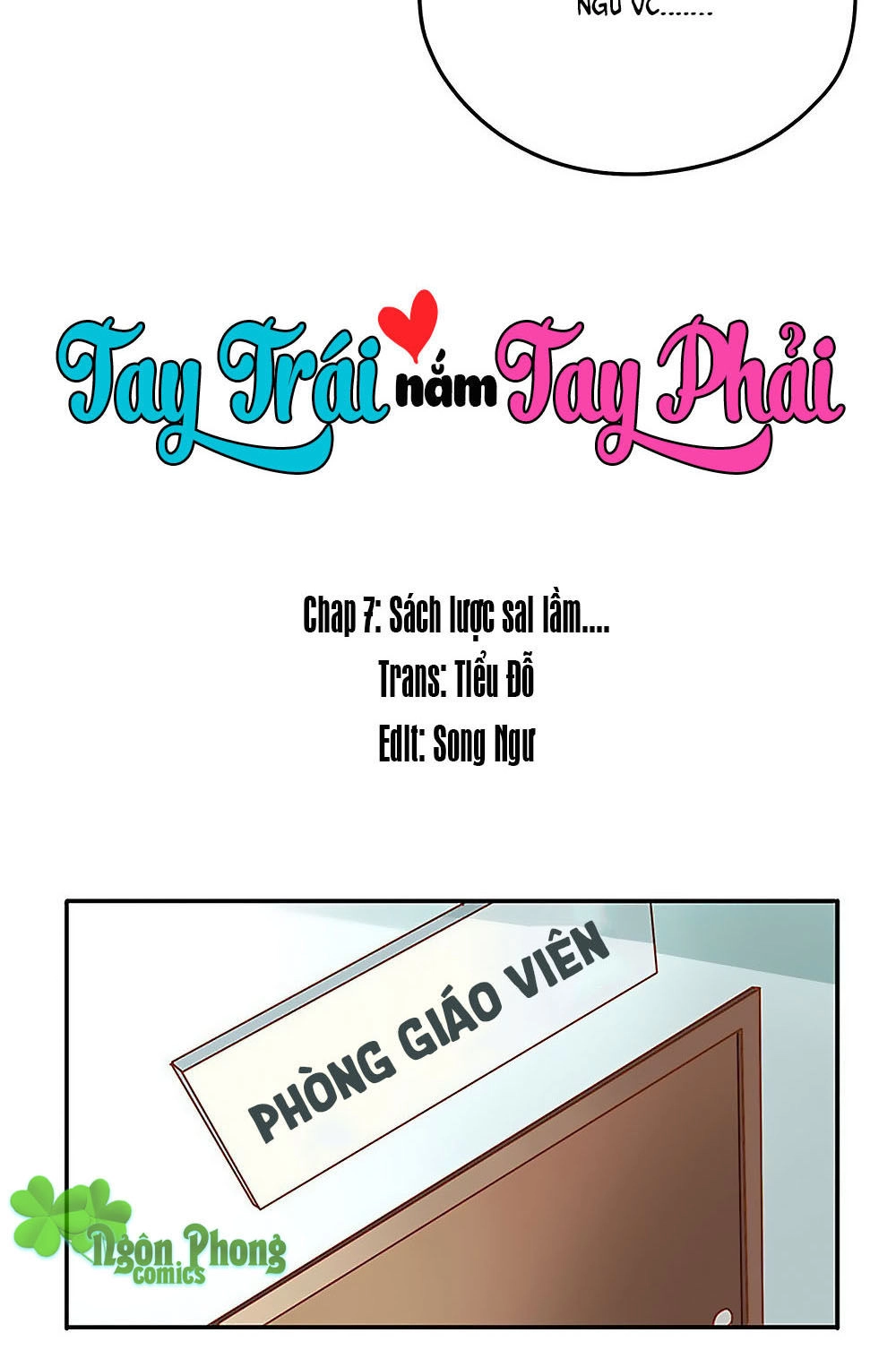 Tay Trái Nắm Tay Phải Chapter 7 - 5