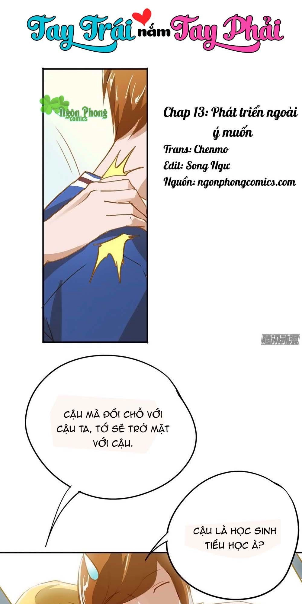 Tay Trái Nắm Tay Phải Chapter 13 - 2