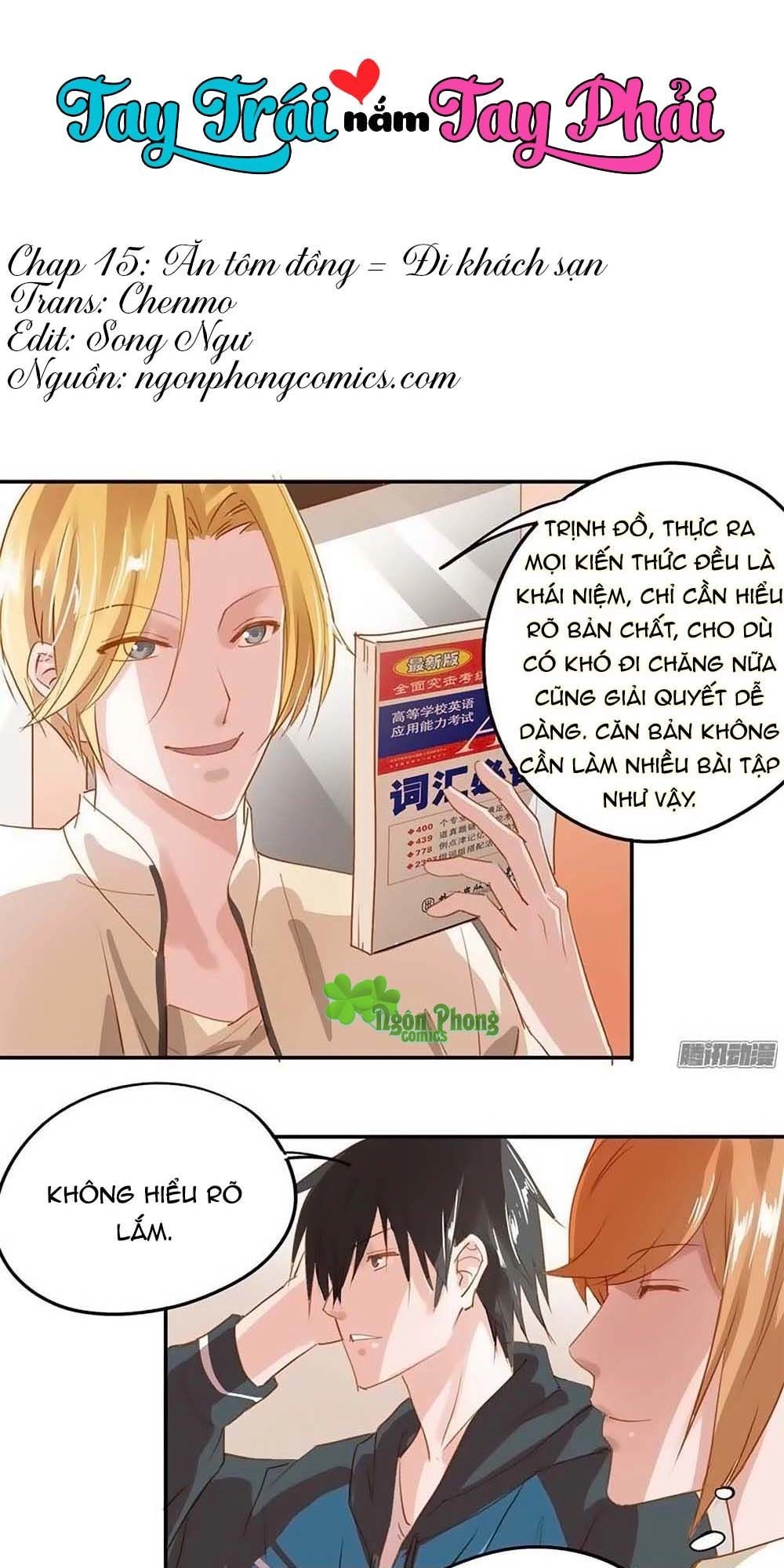 Tay Trái Nắm Tay Phải Chapter 15 - 2