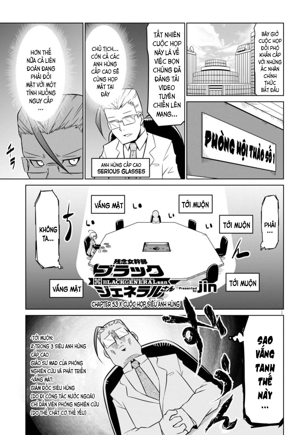 Zannen Jokanbu Black General-San Chapter 53 - 1