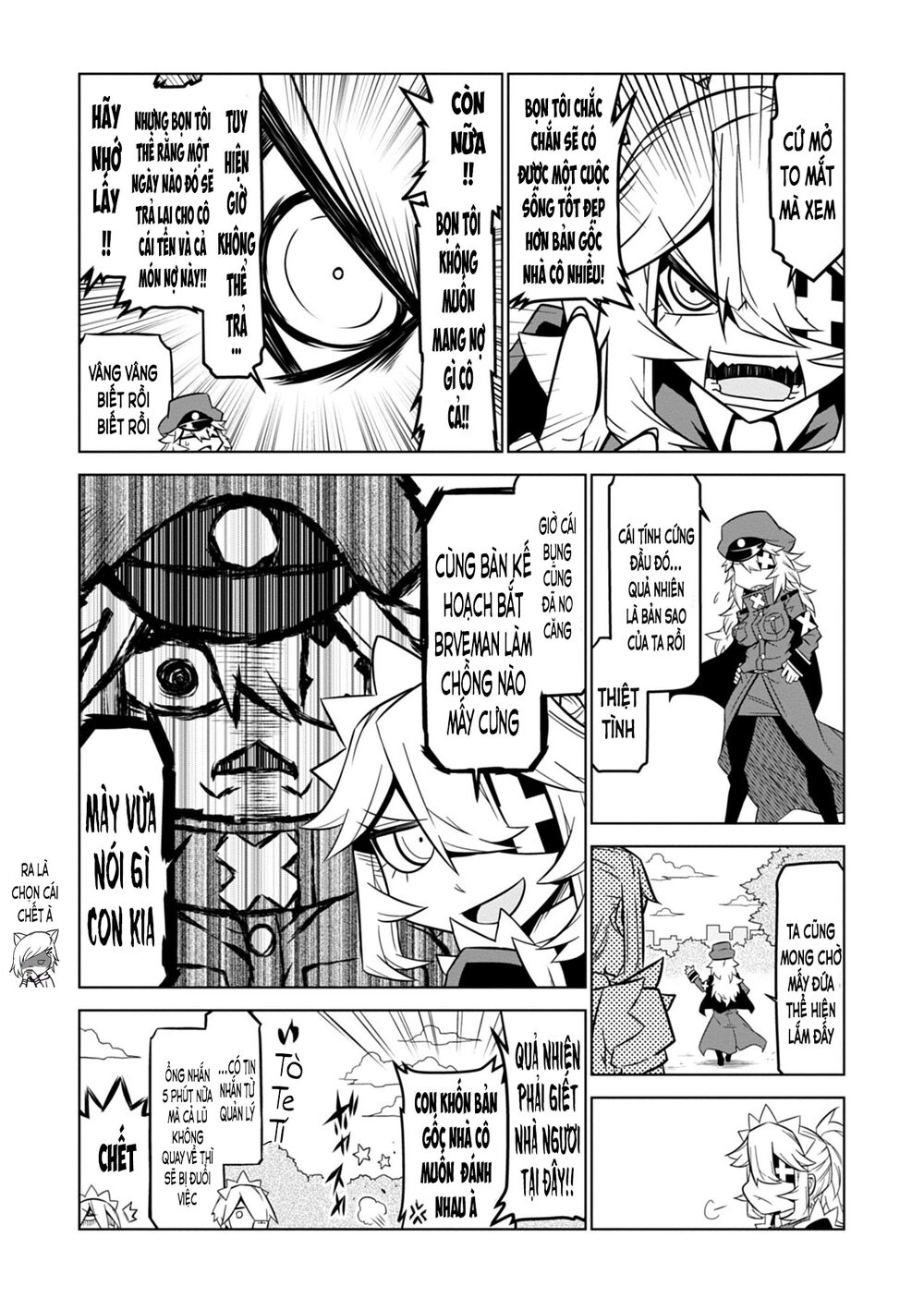 Zannen Jokanbu Black General-San Chapter 93.2 - 9