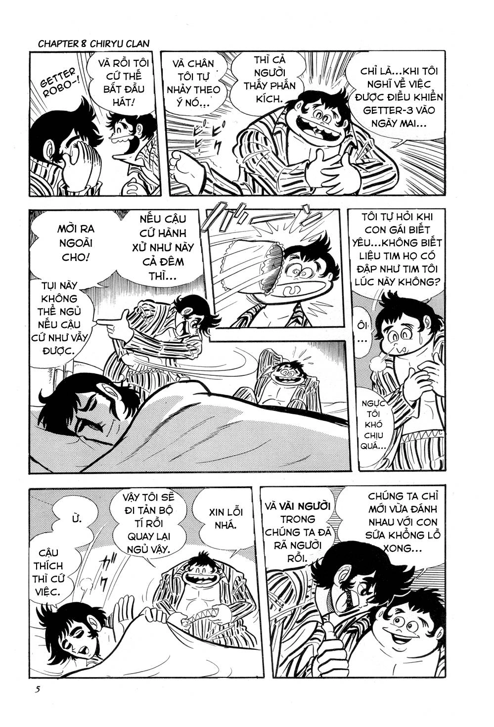 Getter Robo Chapter 8 - 10