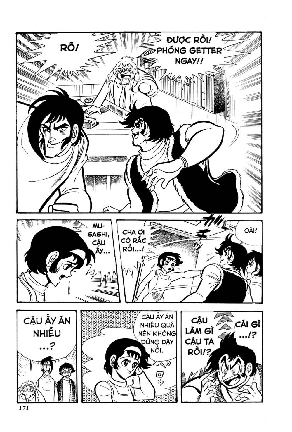 Getter Robo Chapter 10 - 12