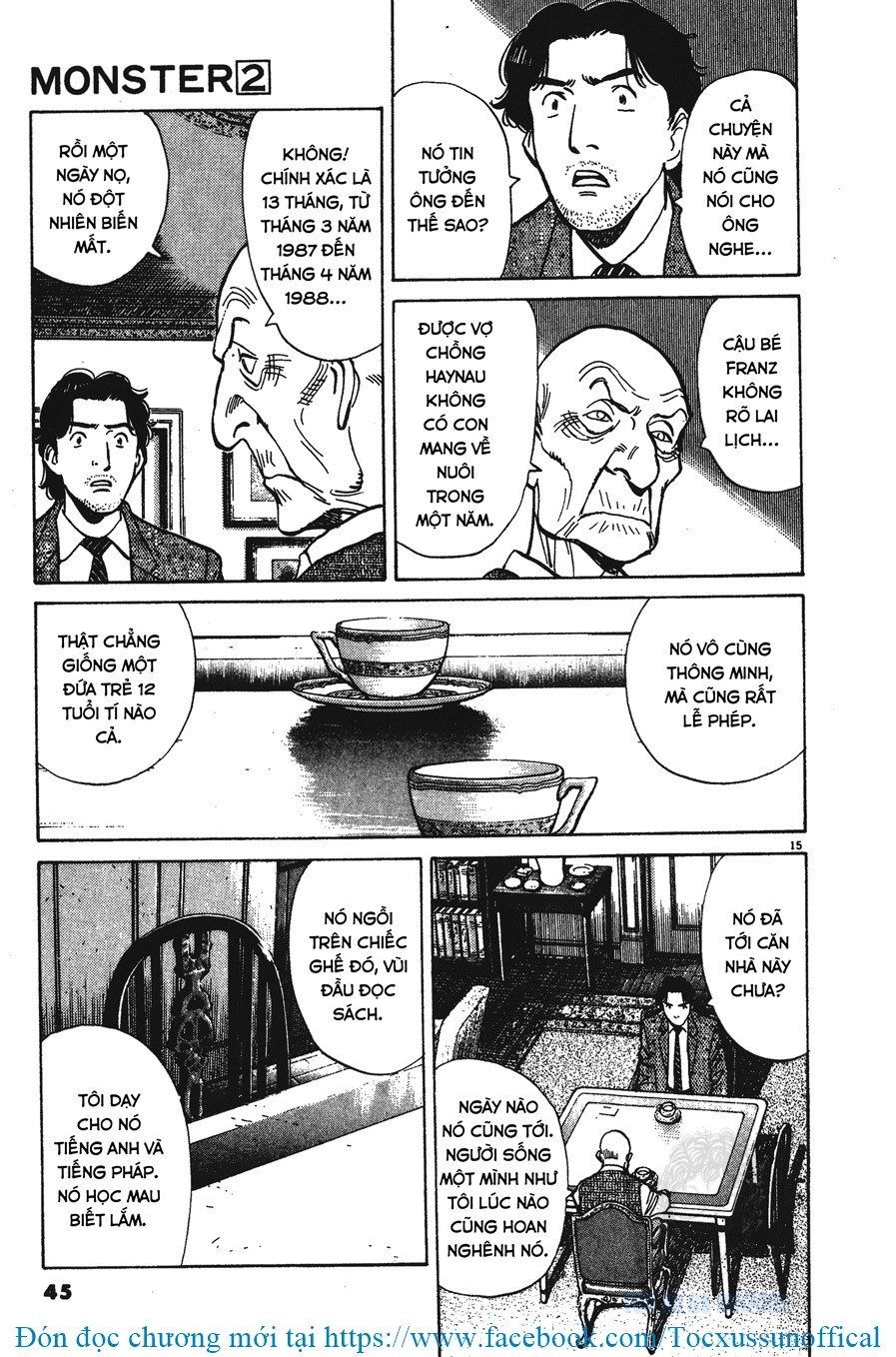 Monster - Naoki Urasawa Chapter 10 - 15