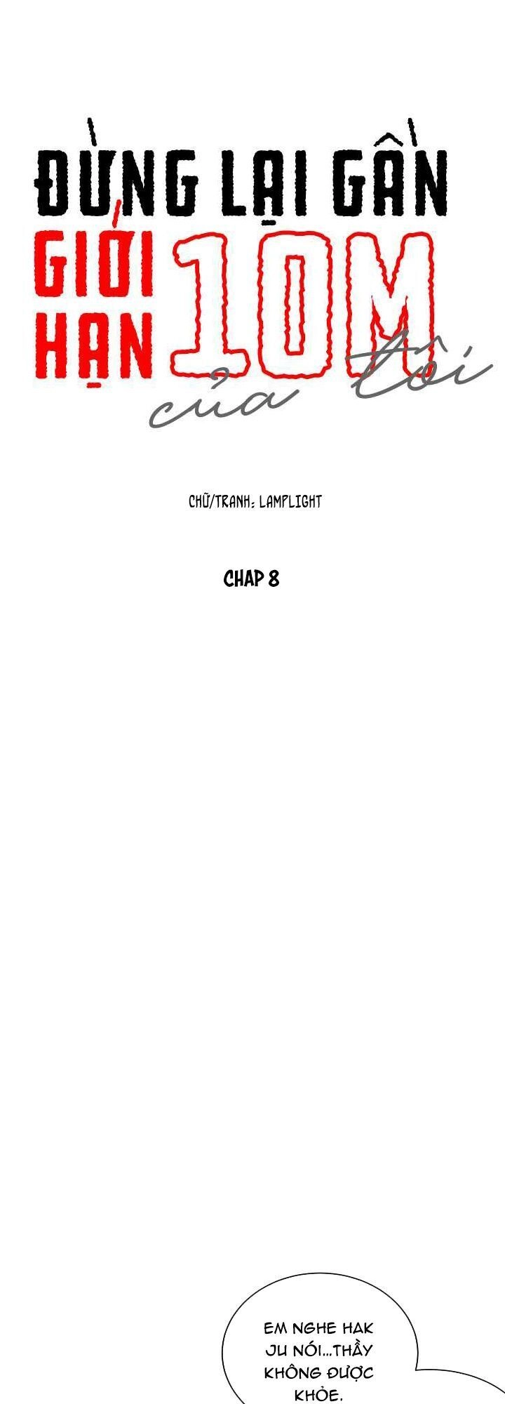 Đừng Lại Gần Giới Hạn 10M Của Tôi Chapter 8 - 3
