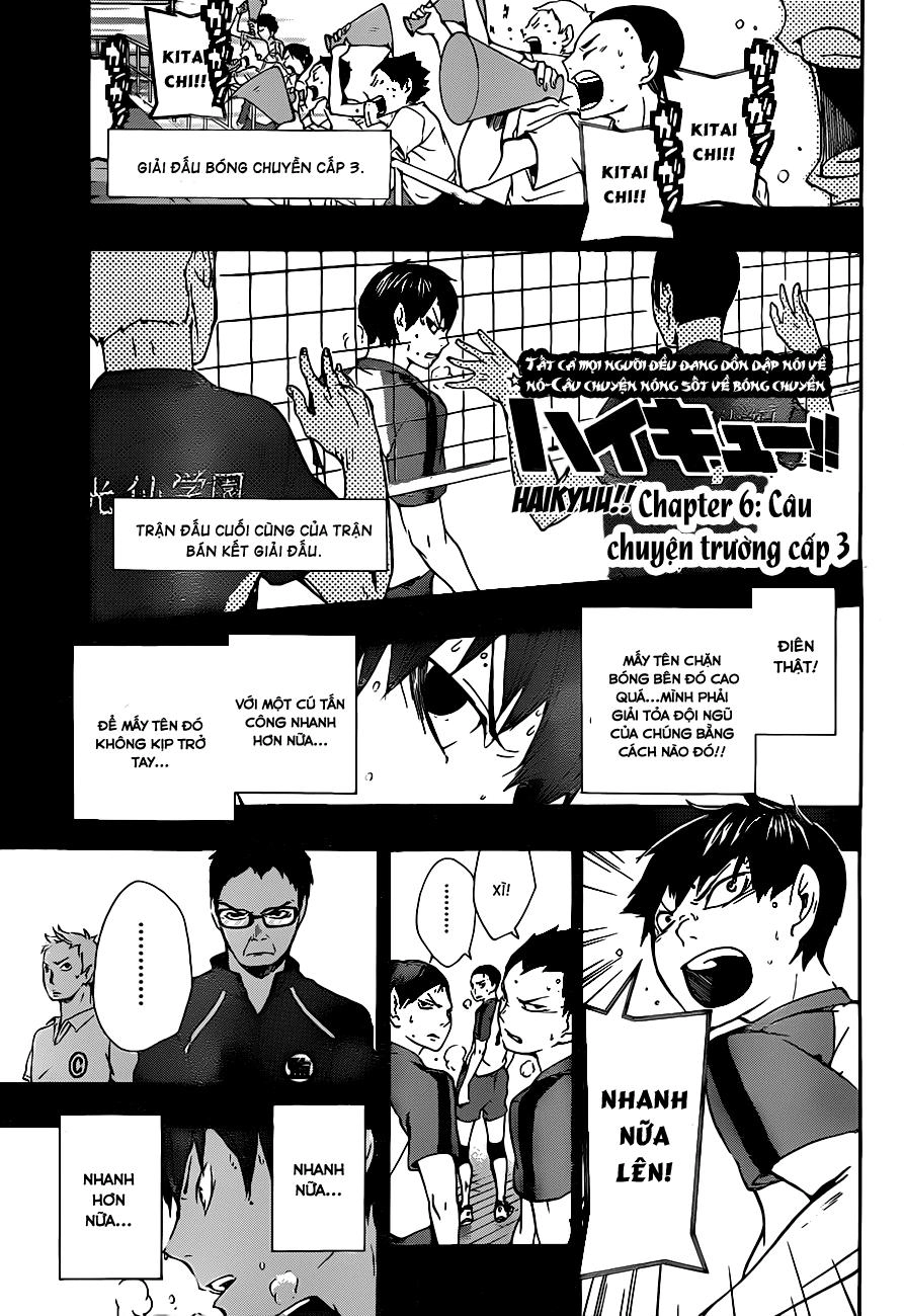 Haikyuu Chapter 6 - 1