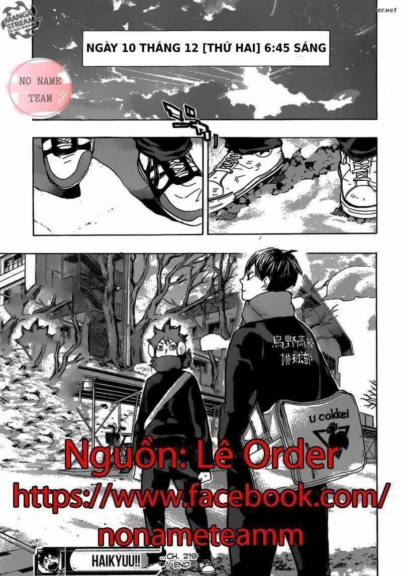 Haikyuu Chapter 219 - 19
