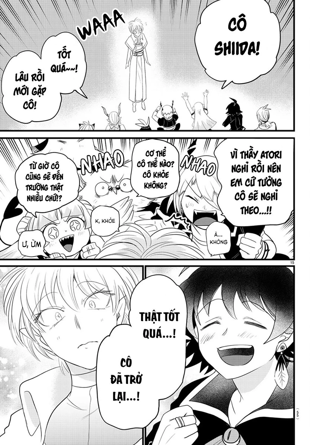 Chào Mừng Cậu Đến Trường Iruma-Kun Chapter 276.01 - 16