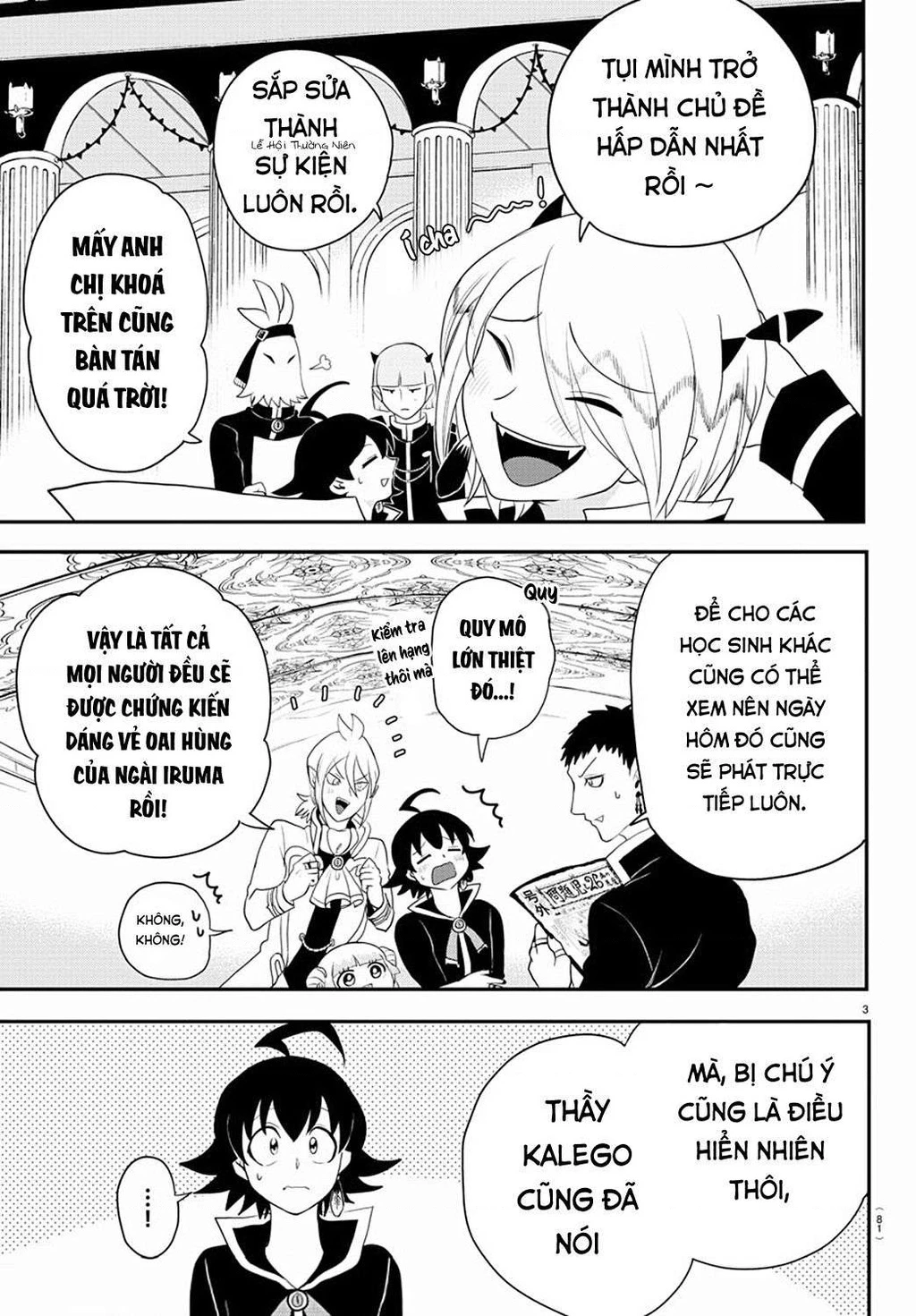 Chào Mừng Cậu Đến Trường Iruma-Kun Chapter 272.27 - 4