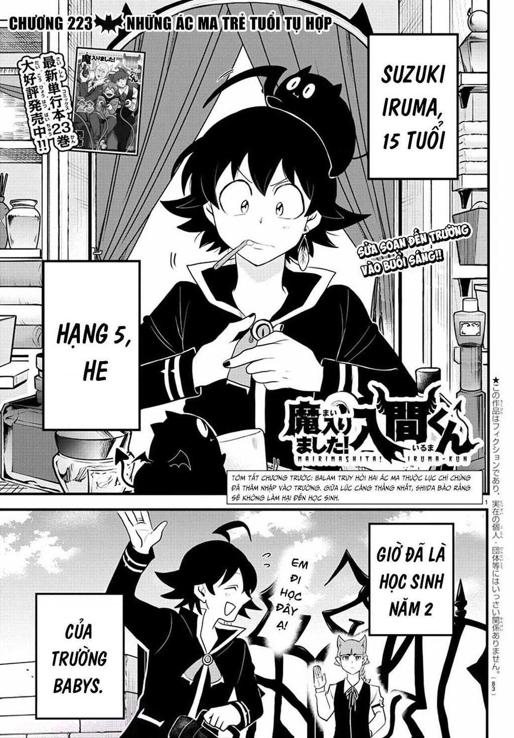 Chào Mừng Cậu Đến Trường Iruma-Kun Chapter 272.28 - 3