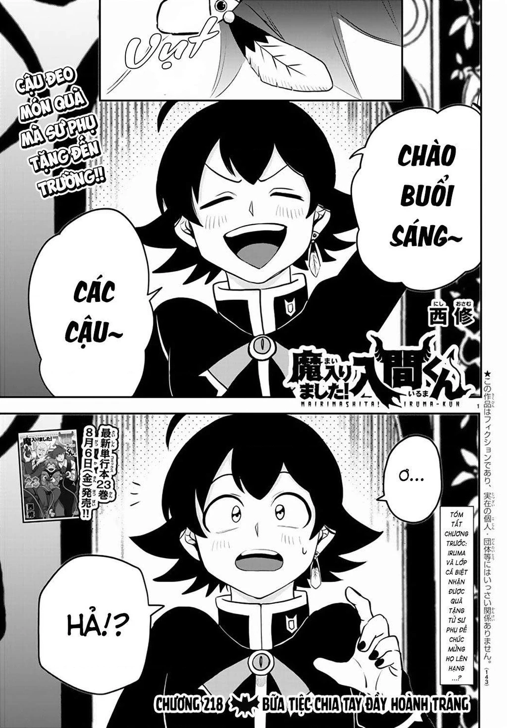 Chào Mừng Cậu Đến Trường Iruma-Kun Chapter 272.38 - 3