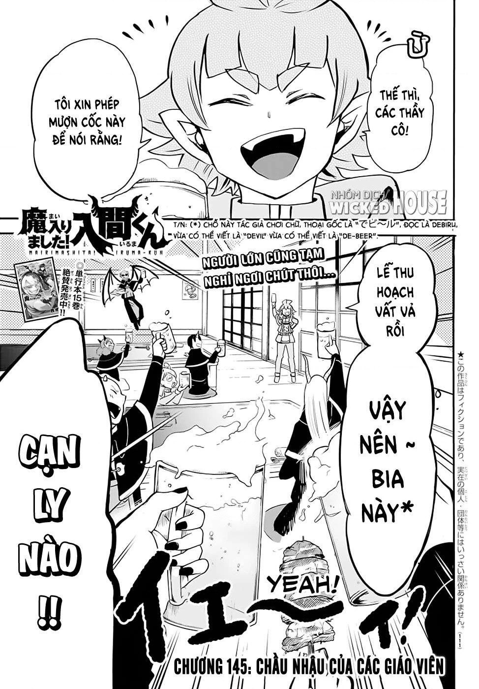 Chào Mừng Cậu Đến Trường Iruma-Kun Chapter 273.06 - 3