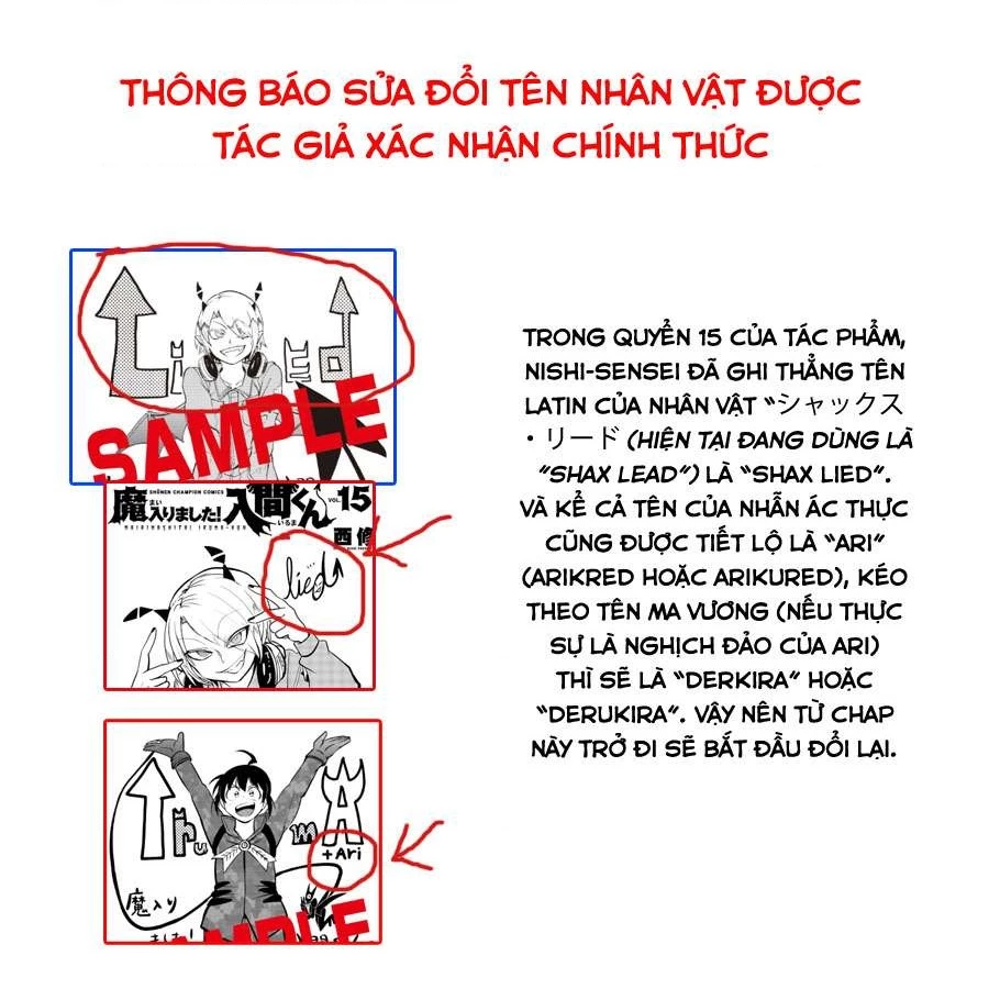 Chào Mừng Cậu Đến Trường Iruma-Kun Chapter 273.58 - 3