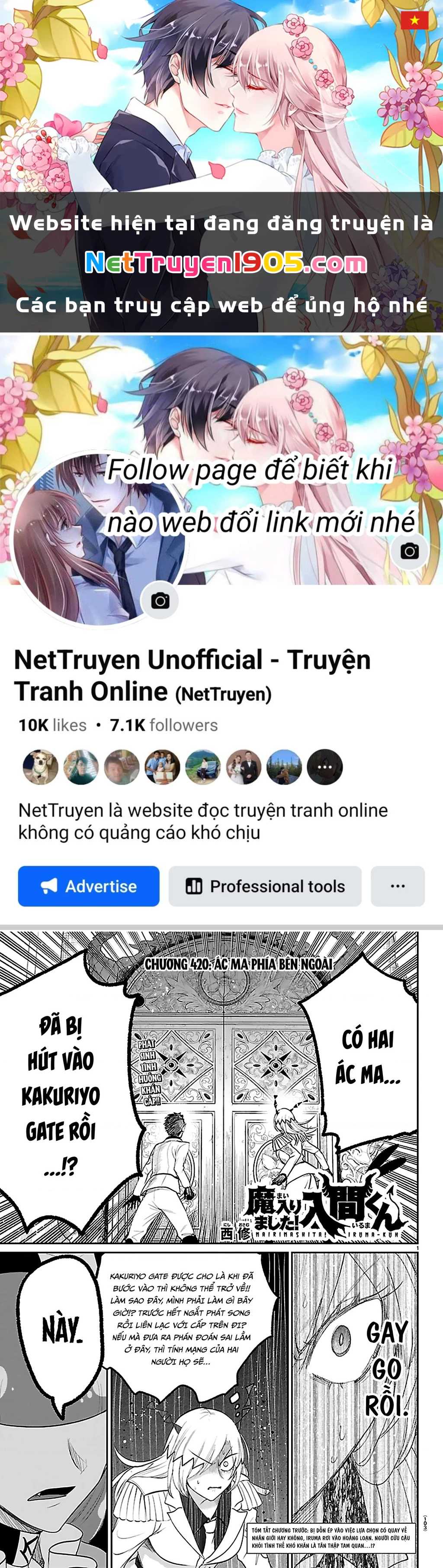 Chào Mừng Cậu Đến Trường Iruma-Kun Chapter 420 - 1