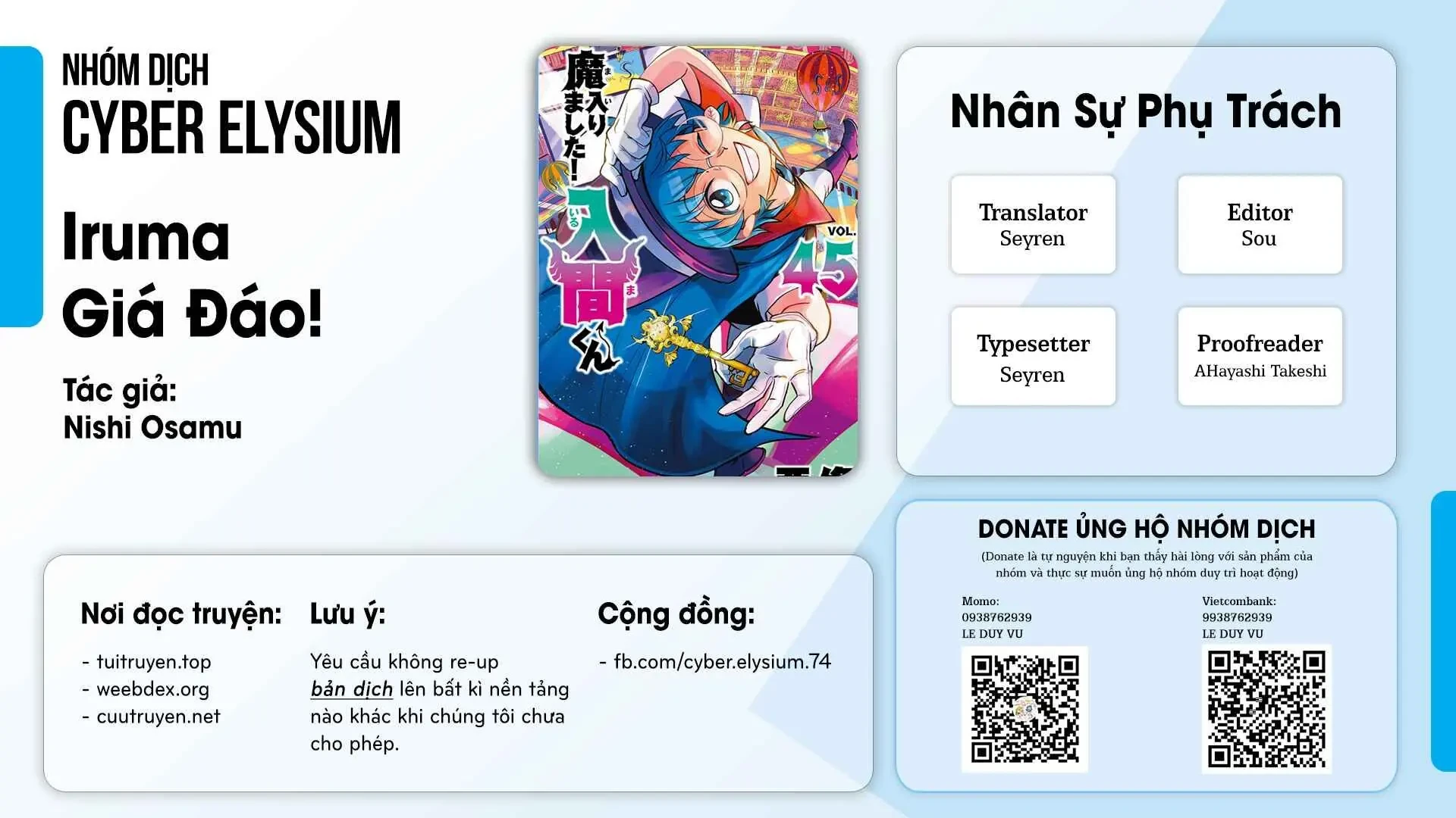 Chào Mừng Cậu Đến Trường Iruma-Kun Chapter  438 - 27