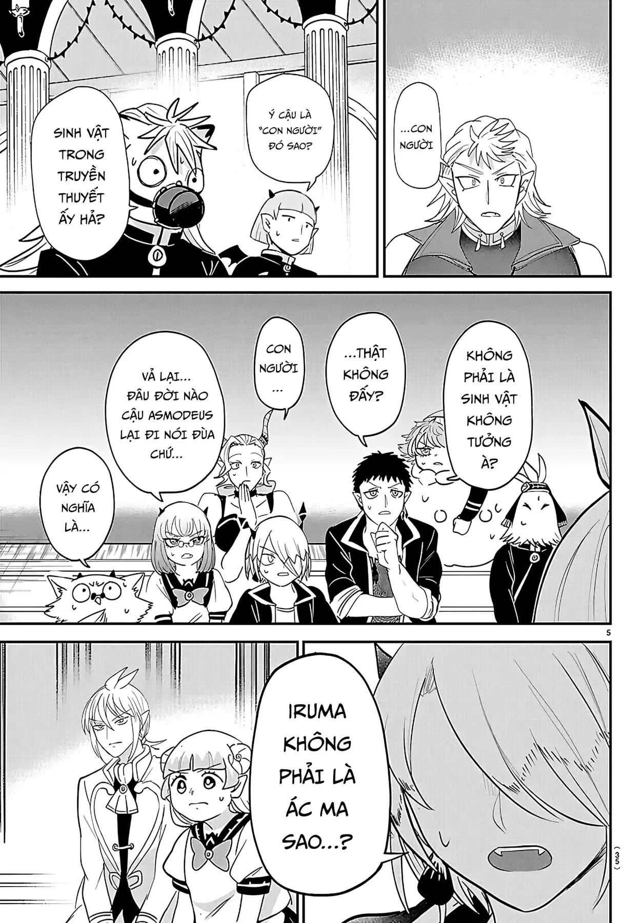 Chào Mừng Cậu Đến Trường Iruma-Kun Chapter  460 - 5