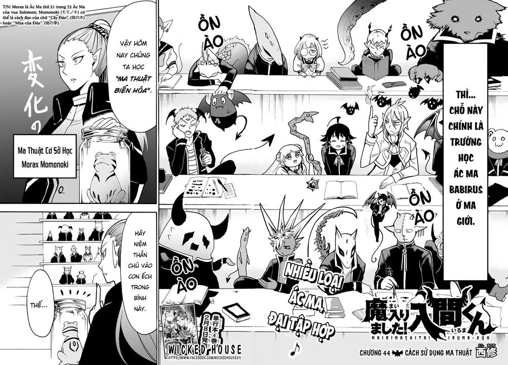 Chào Mừng Cậu Đến Trường Iruma-Kun Chapter 44 - 4