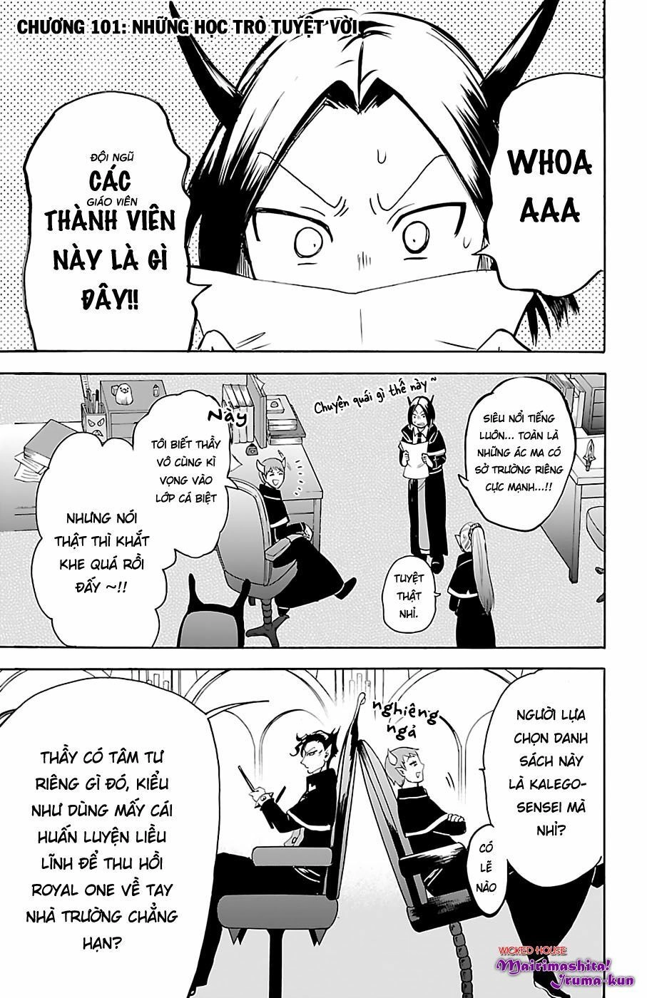 Chào Mừng Cậu Đến Trường Iruma-Kun Chapter 101 - 3