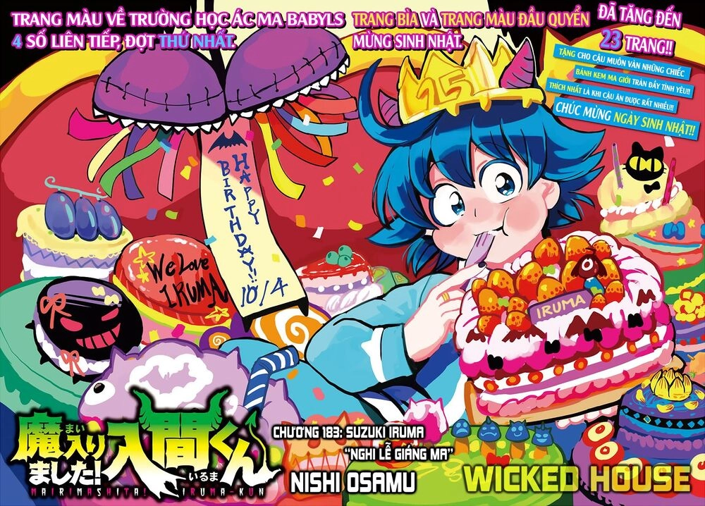 Chào Mừng Cậu Đến Trường Iruma-Kun Chapter 183 - 5