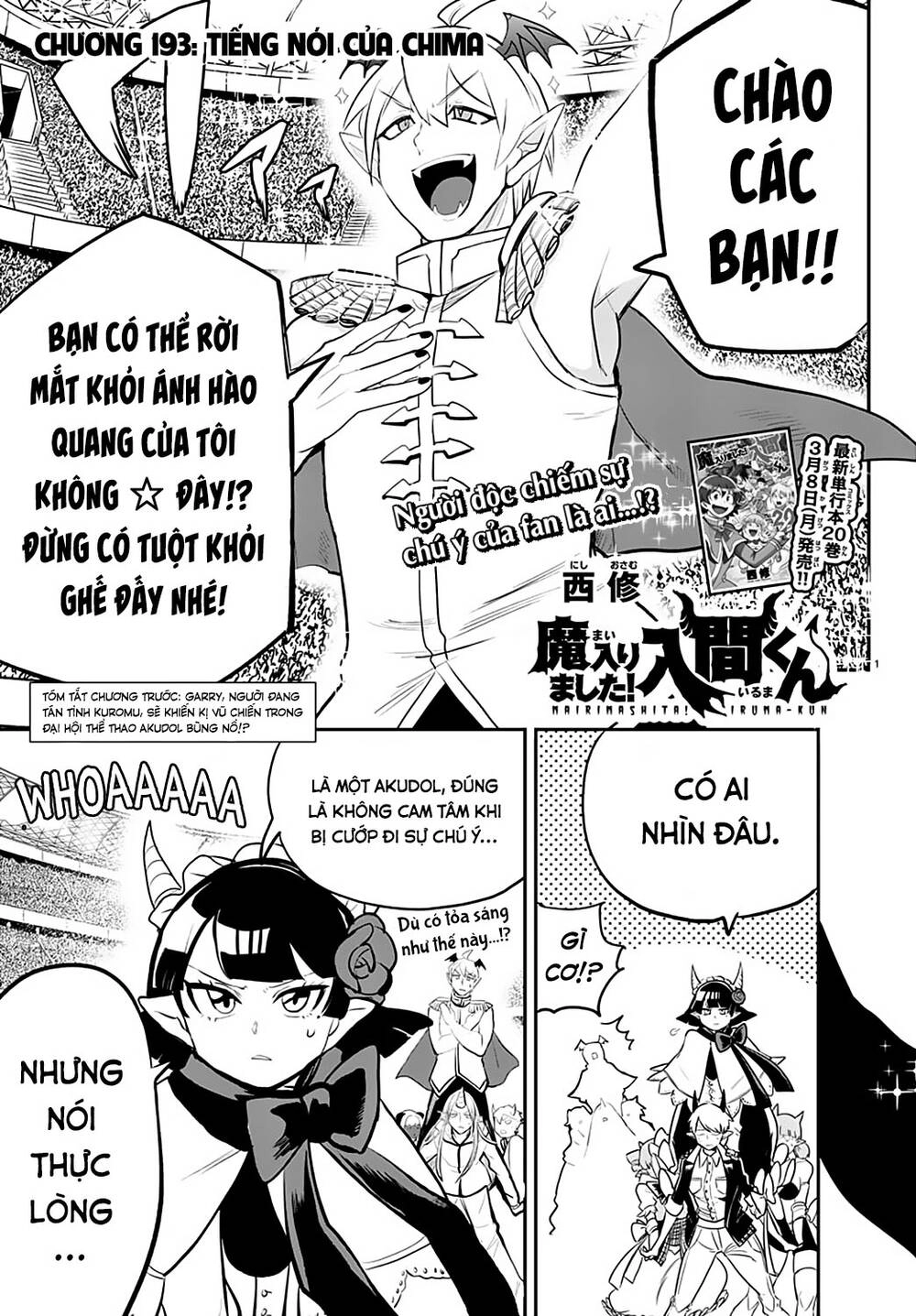 Chào Mừng Cậu Đến Trường Iruma-Kun Chapter 193 - 3