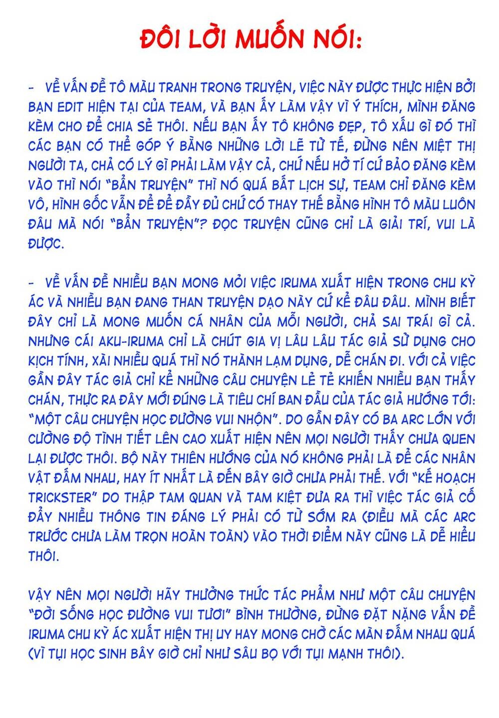 Chào Mừng Cậu Đến Trường Iruma-Kun Chapter 212 - 24