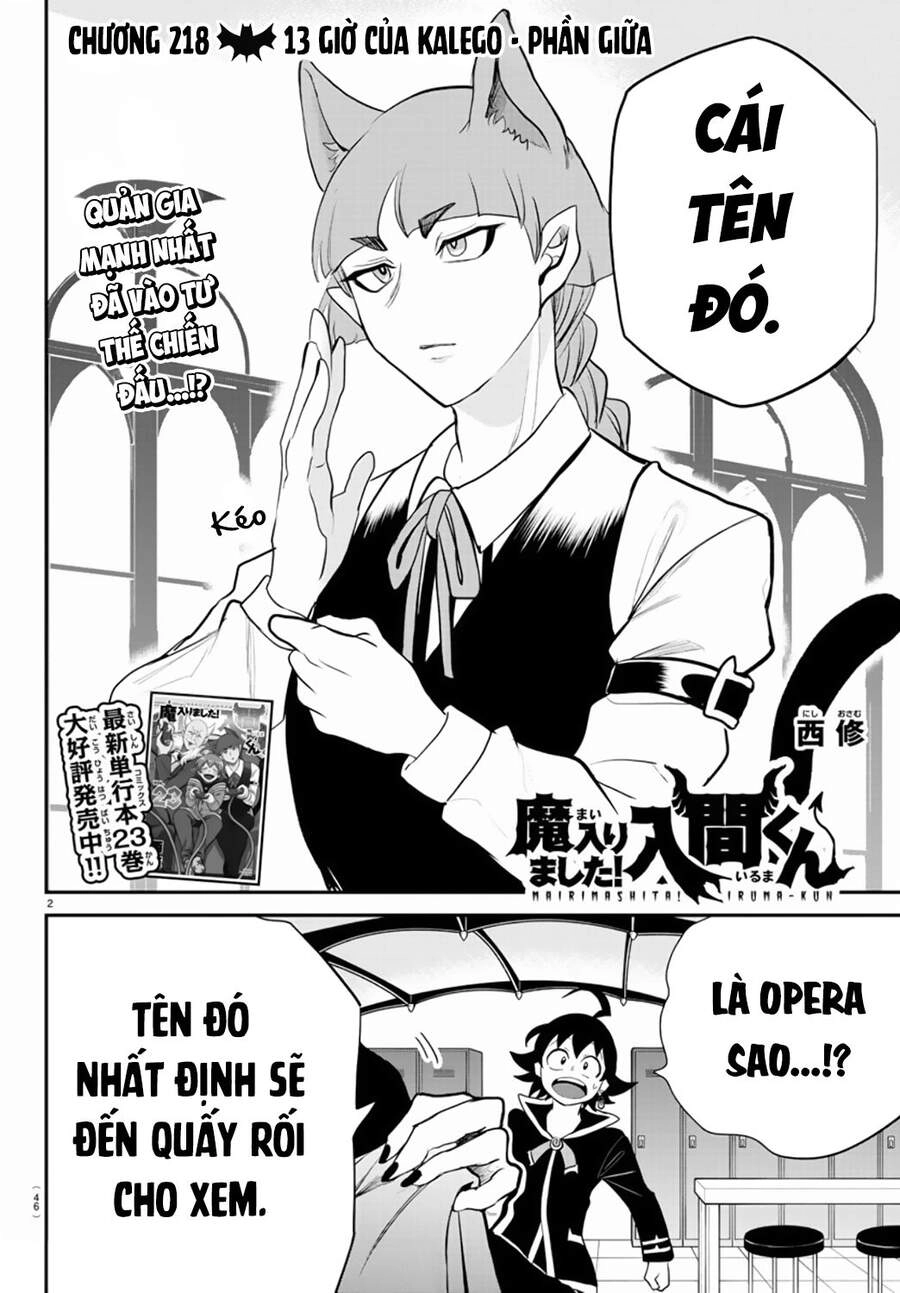 Chào Mừng Cậu Đến Trường Iruma-Kun Chapter 218 - 3