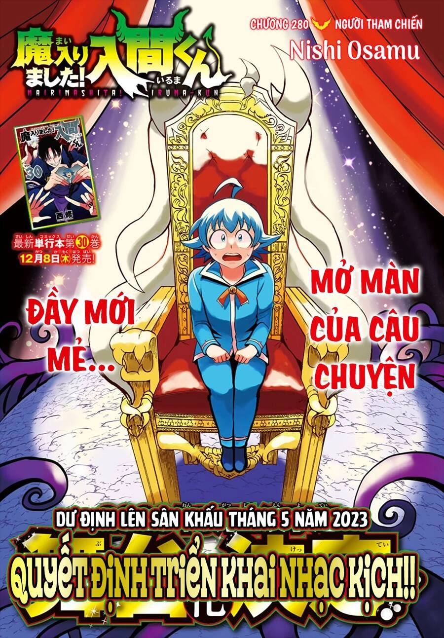 Chào Mừng Cậu Đến Trường Iruma-Kun Chapter 280 - 3