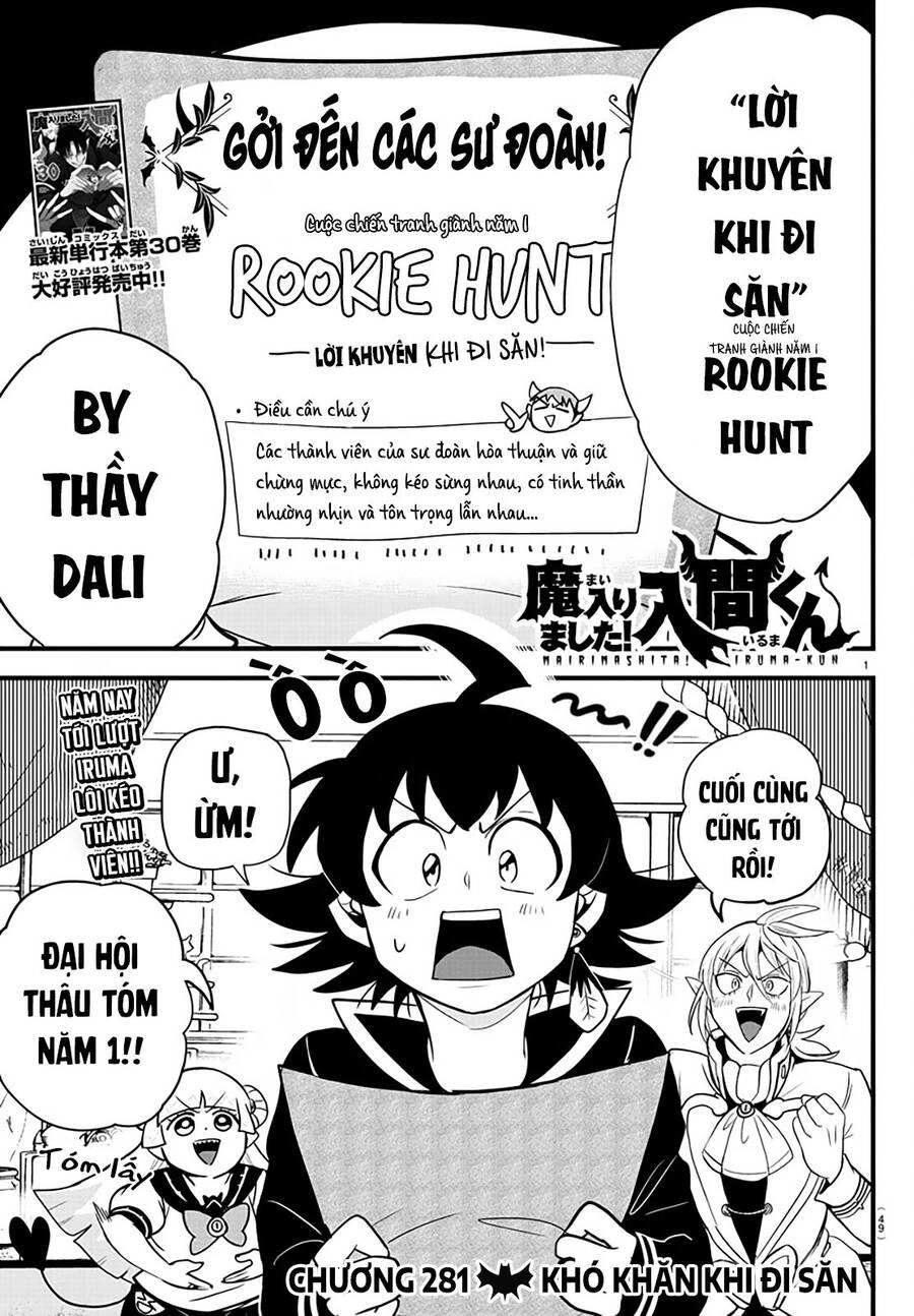 Chào Mừng Cậu Đến Trường Iruma-Kun Chapter 281 - 3