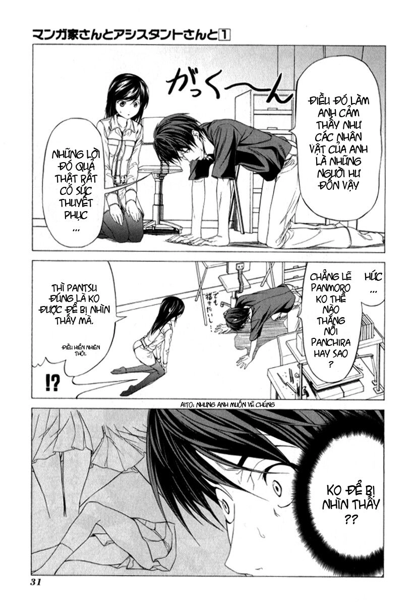 Tác Giả Manga Và Cô Phụ Tá Chapter 3 - 5