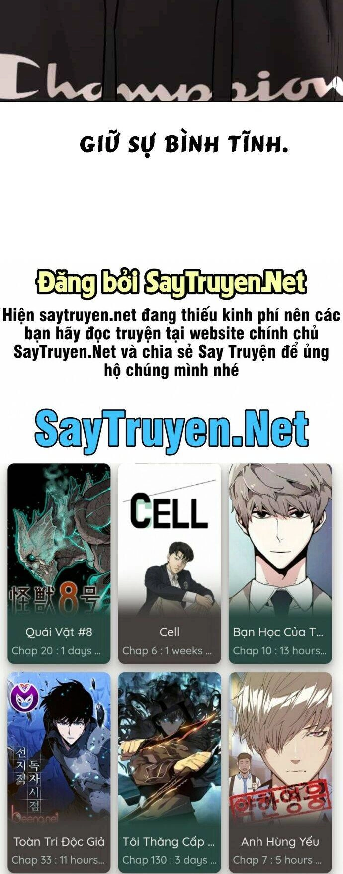 Cách Chiến Thắng Trận Đấu Chapter 65 - 77