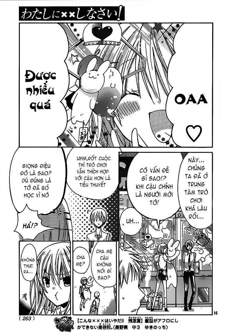 Watashi Ni Xx Shinasai! Chapter 29 - 17