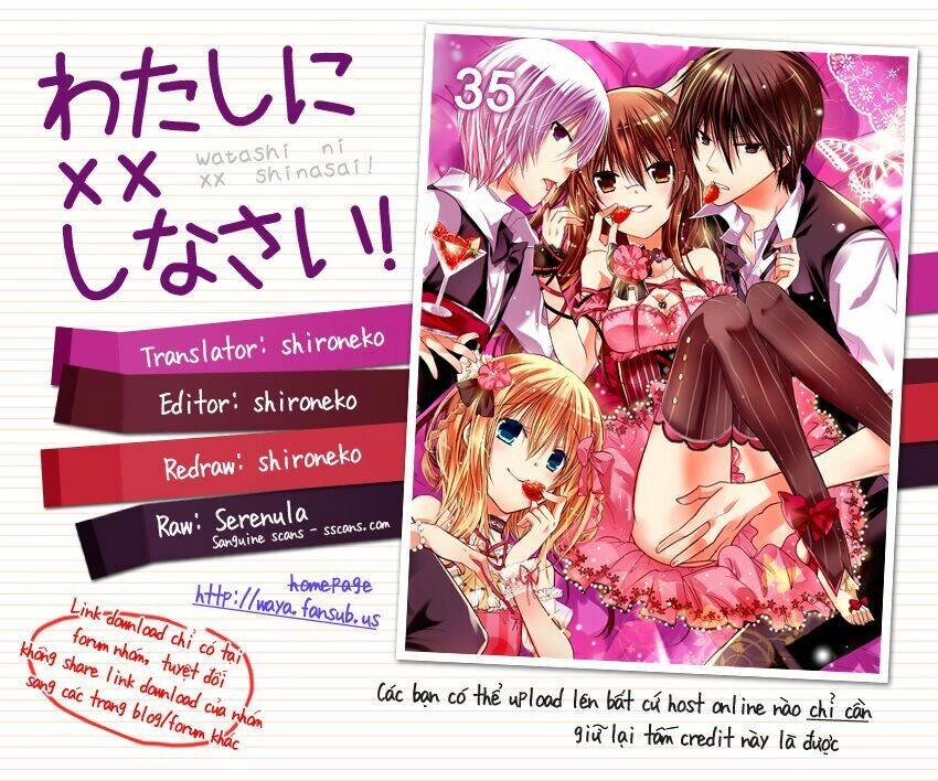 Watashi Ni Xx Shinasai! Chapter 35 - 1