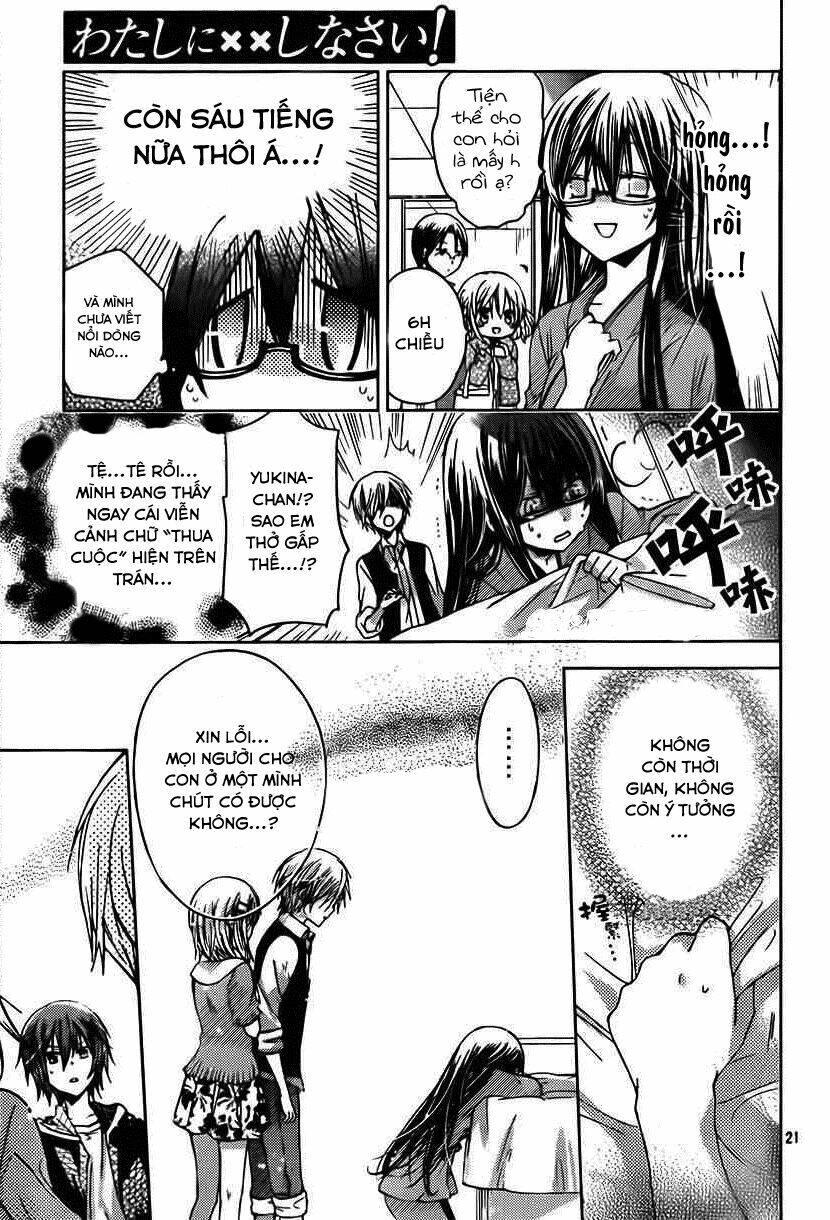 Watashi Ni Xx Shinasai! Chapter 49 - 22