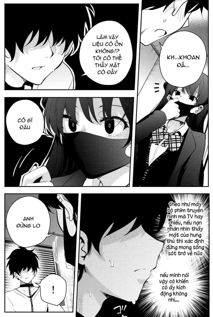 Tôi Bị Một Nữ Sinh Trung Học Kỳ Lạ Giam Cầm Chapter 13 - 4