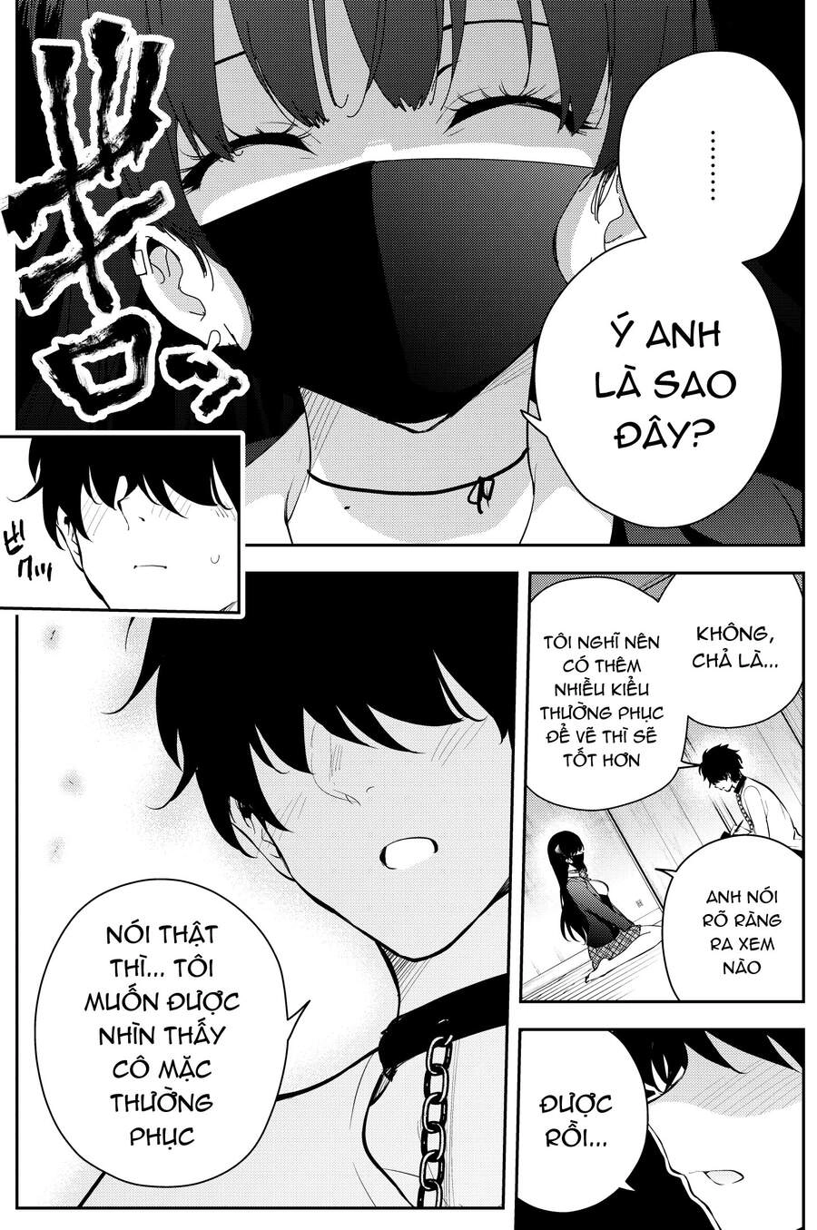 Tôi Bị Một Nữ Sinh Trung Học Kỳ Lạ Giam Cầm Chapter 24 - 3