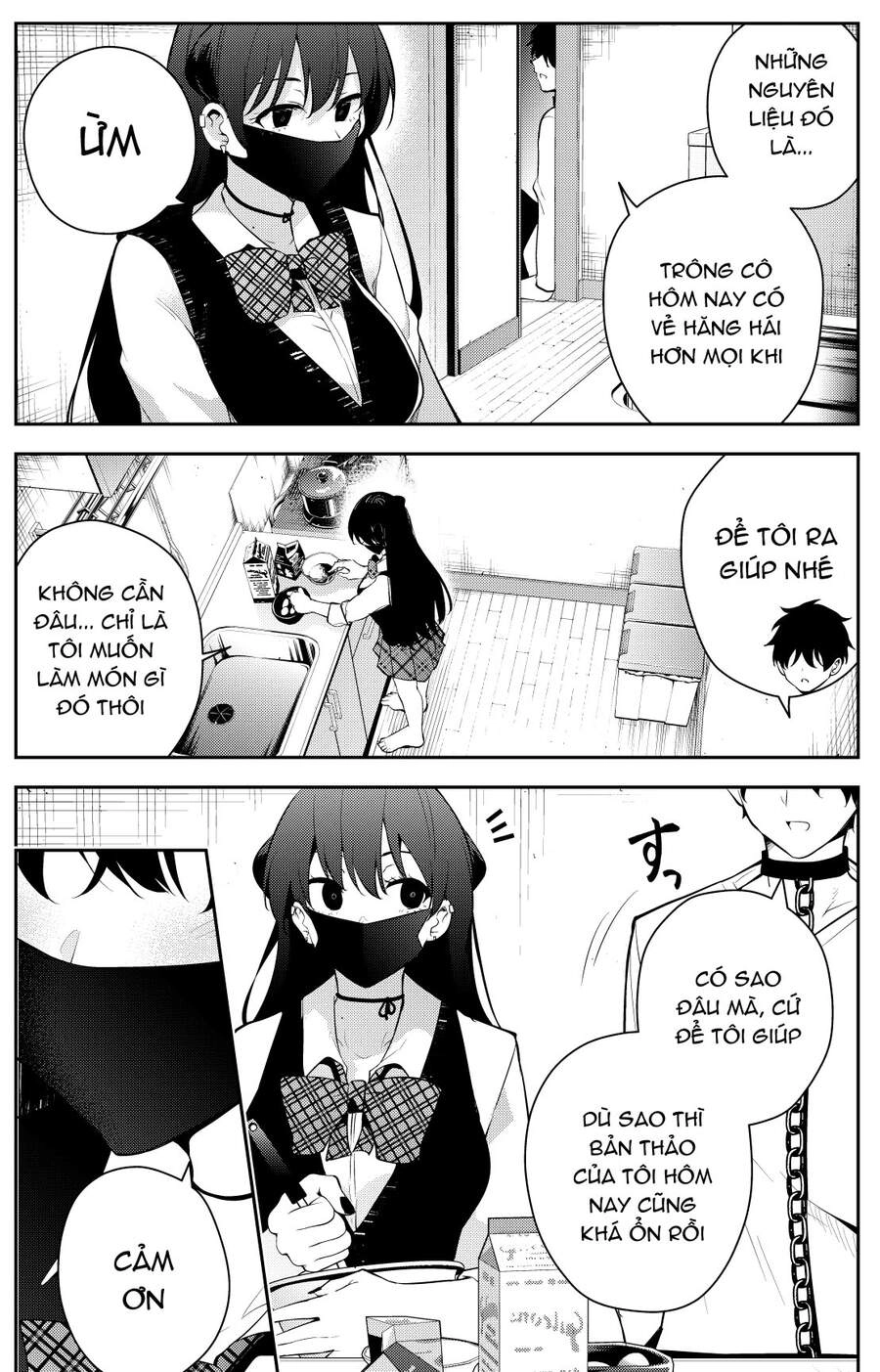 Tôi Bị Một Nữ Sinh Trung Học Kỳ Lạ Giam Cầm Chapter 25 - 3