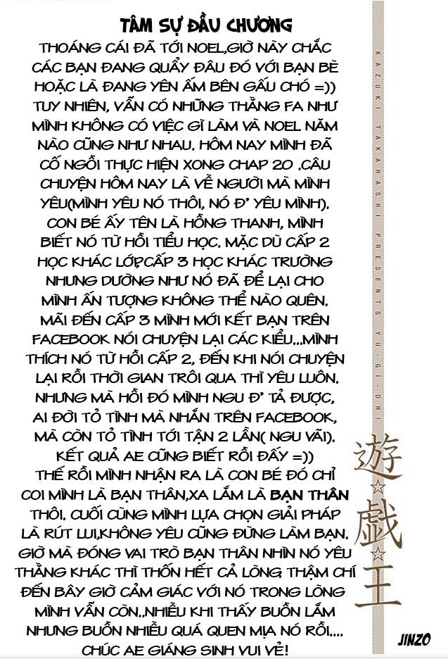 Vua Trò Chơi Full Màu Chapter 20 - 1