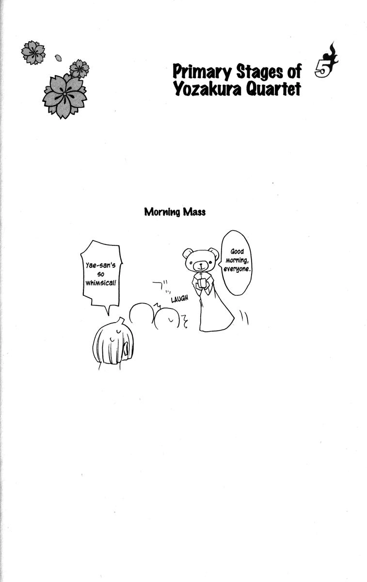 Yozakura Quartet Chapter 24 - 36