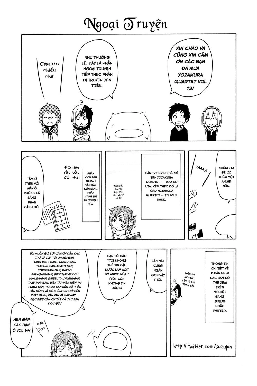 Yozakura Quartet Chapter 73.5 - 5