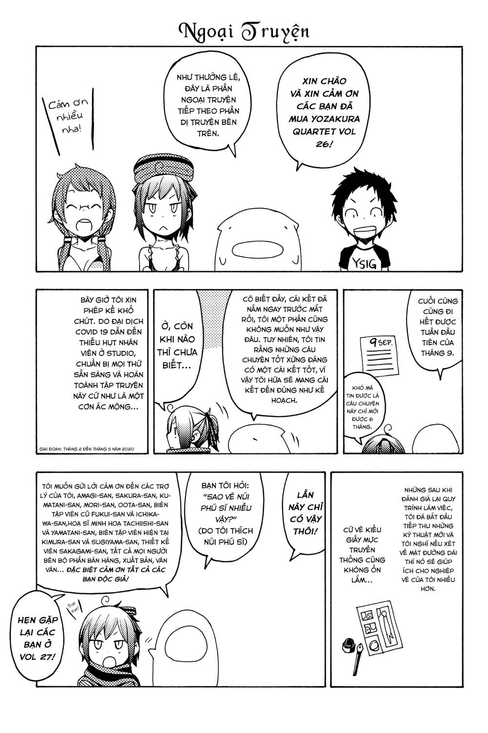 Yozakura Quartet Chapter 152.5 - 7