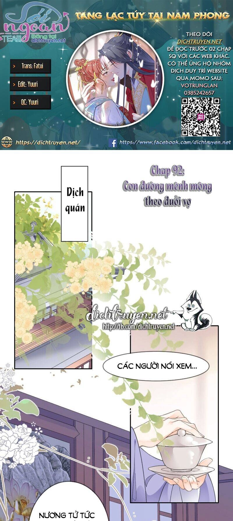 Tang Lạc Túy Tại Nam Phong Lý Chapter 92 - 1