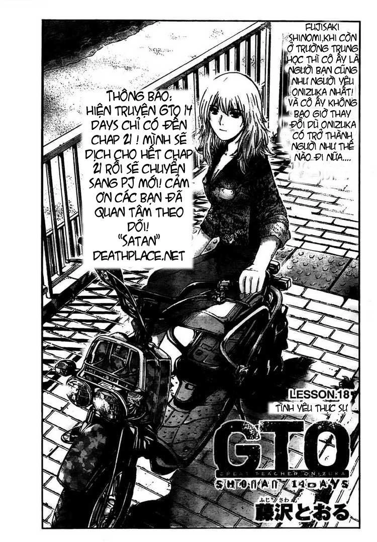 Gto: Shonan 14 Days Chapter 18 - 2