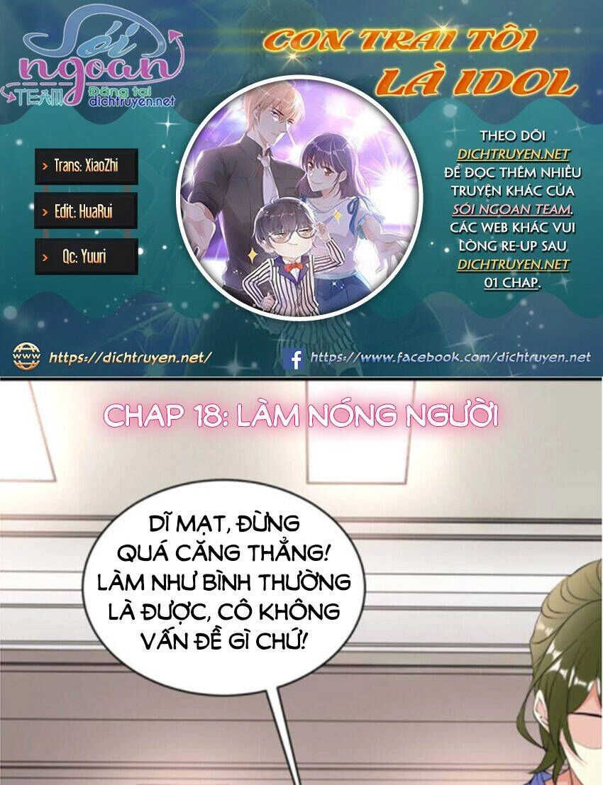 Con Trai Tôi Là Thần Tượng Hàng Đầu Chapter 18 - 1