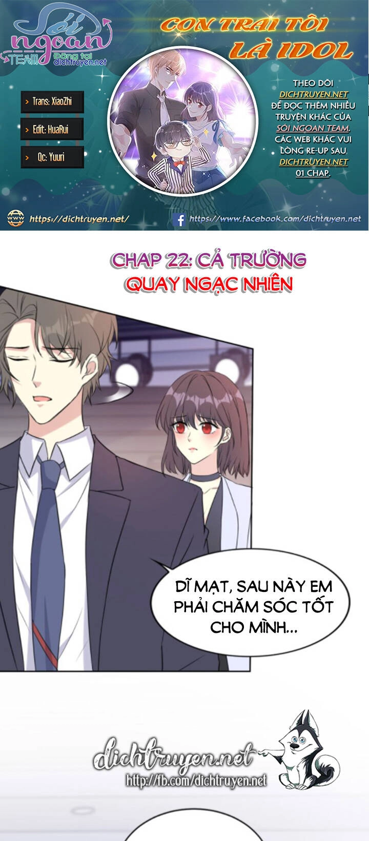 Con Trai Tôi Là Thần Tượng Hàng Đầu Chapter 22 - 1