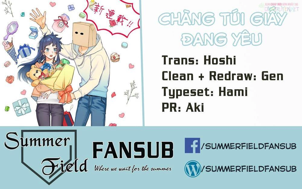 Chàng Túi Giấy Đang Yêu Chapter 1 - 2