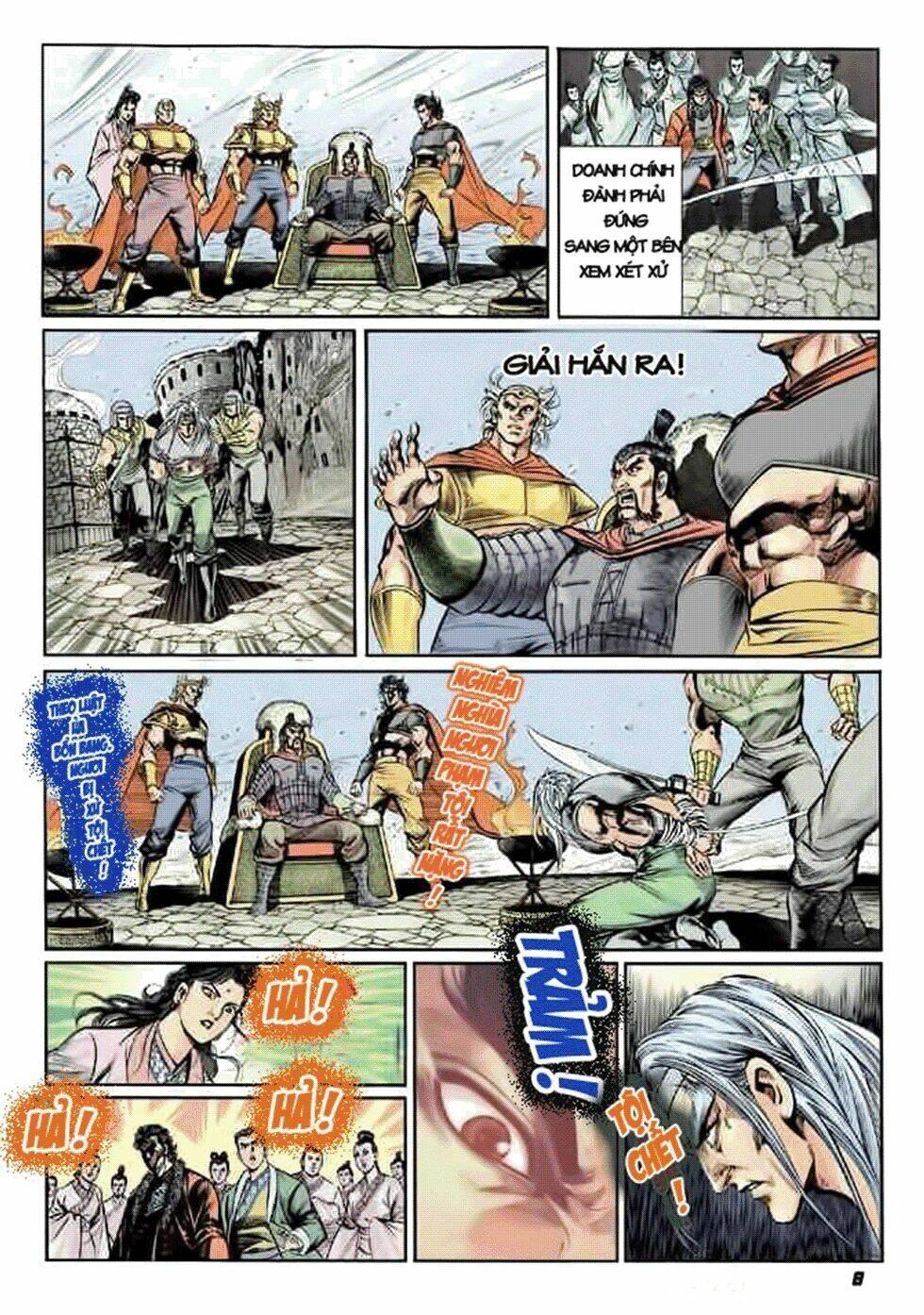 Thiên Tử Truyền Kỳ 2 - Tần Vương Doanh Chính Chapter 8 - 9