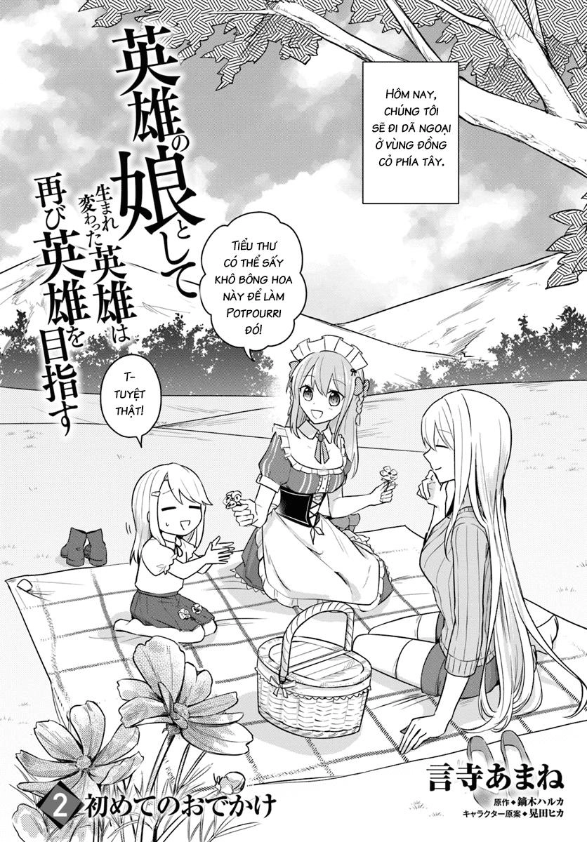 Eiyuu No Musume To Shite Umarekawatta Eiyuu Wa Futatabi Eiyuu O Mezasu Chapter 2 - 3